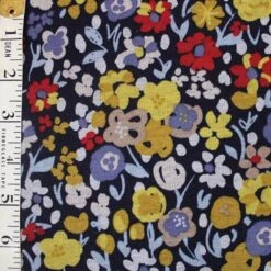 Alpine Fleece Soft Sweatshirt Fabric Floral Fields Flower Carram Way 150cm Wide -OHSEWCRAFTY alpine fleece soft sweatshirt fabric floral fields flower carram way 150cm wide 2