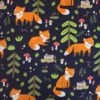 Alpine Fleece Soft Sweatshirt Fabric Forest Foxes Woodland Scene 150cm Wide -OHSEWCRAFTY alpine fleece soft sweatshirt fabric forest foxes woodland scene 150cm wide