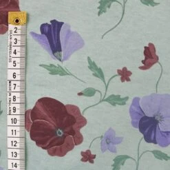 Alpine Fleece Soft Sweatshirt Fabric Welted Flower Floral Brigg Close 145cm Wide -OHSEWCRAFTY alpine fleece soft sweatshirt fabric welted flower floral brigg close 145cm wide 4
