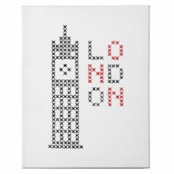 Anchor Cross Stitch Kit Big & Easy Cities, Food Or Drink