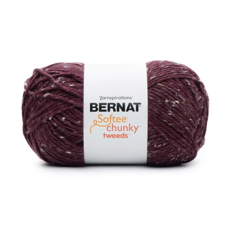 Bernat 80g Softee Chunky Tweed Yarn Acrylic Viscose Mix 3 Bernat 80g Softee Chunky Tweed Yarn Acrylic Viscose Mix