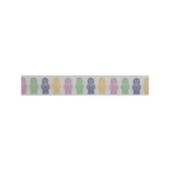 Bowtique Grosgrain Jelly Babies Sweets Ribbon 15mm X 5m Reel
