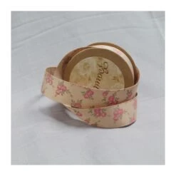 Bowtique Grosgrain Rose Heads Floral Ribbon 22mm X 5m Reel