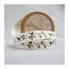 Bowtique Natural Cotton Branch Birds Black Ribbon 15mm X 5m Reel -OHSEWCRAFTY bowtique natural cotton branch birds black ribbon 15mm x 5m reel