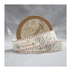 Bowtique Natural Cotton Camera Travel Ribbon 20mm X 5m Reel