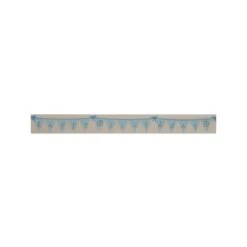 Bowtique Natural Happy Birthday Bunting Blue Ribbon 15mm X 5m Reel