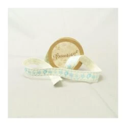 Bowtique Natural Vintage Cotton Birds Gifts Ribbon 15mm X 5m Reel