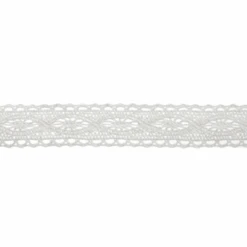 Bowtique Vintage Detailed Lace Trim Ribbon 20mm X 5m Reel