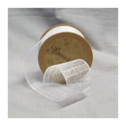 Bowtique Vintage Organdie Sheer Ribbon 36mm X 5m Reel