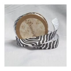 Bowtique Vintage Zebra Tiger Print Satin Ribbon 15mm X 5m Reel