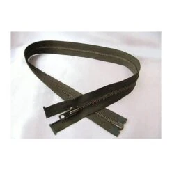 Brass Zip Fastener Open Ended 56cm - 76cm No.5 Weight