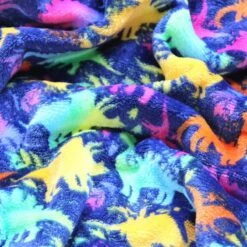 Bubs Cuddle Fleece Fabric Super Soft Dinos Vibrant Colours Dinosaurs 144cm Wide 11 Bubs Cuddle Fleece Fabric Super Soft Dinos Vibrant Colours Dinosaurs 144cm Wide -OHSEWCRAFTY bubs cuddle fleece fabric super soft dinos vibrant colours dinosaurs 144cm wide 4