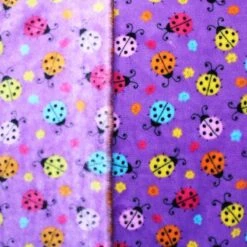 Bubs Cuddle Fleece Fabric Super Soft Ladybirds Insects Flower Floral 144cm Wide -OHSEWCRAFTY bubs cuddle fleece fabric super soft ladybirds insects flower floral 144cm wide 4