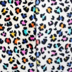 Bubs Cuddle Fleece Fabric Super Soft Leopard Animal Print Colourful 144cm Wide 9 Bubs Cuddle Fleece Fabric Super Soft Leopard Animal Print Colourful 144cm Wide -OHSEWCRAFTY bubs cuddle fleece fabric super soft leopard animal print colourful 144cm wide 2
