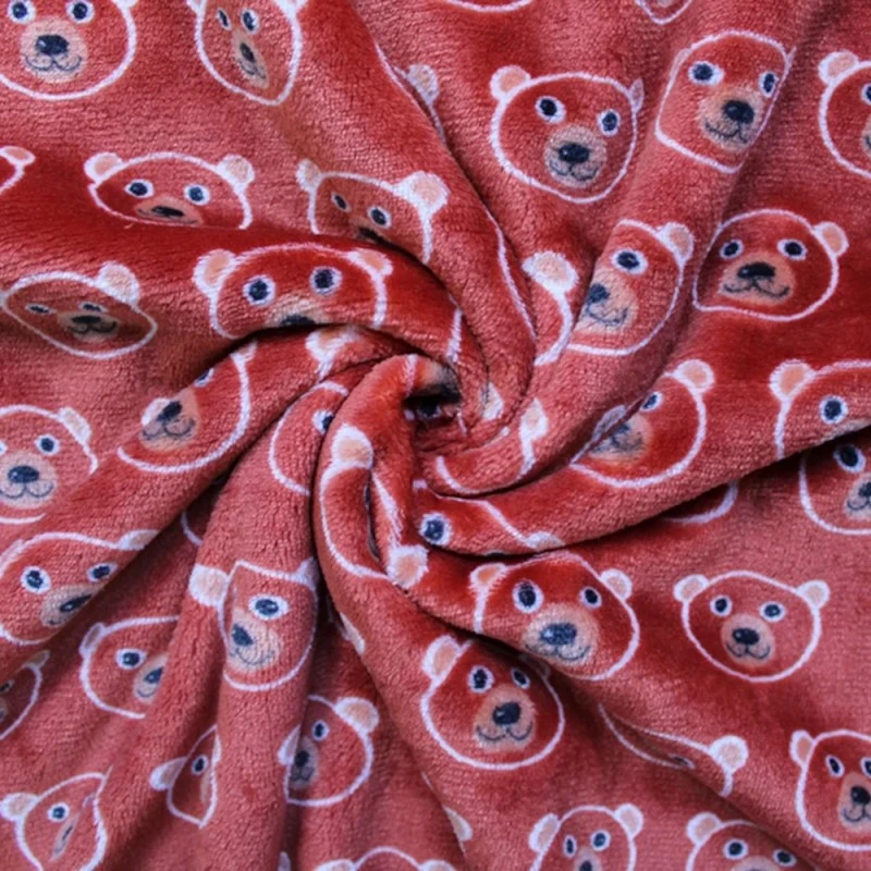 Bubs Cuddle Fleece Fabric Super Soft Teddies Teddy Bears Animal Faces 144cm Wide 5 Bubs Cuddle Fleece Fabric Super Soft Teddies Teddy Bears Animal Faces 144cm Wide - Image 3