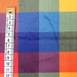 Bubs Digital Printed Sherpa Fleece Fabric Check Squares Rainbow Block 143cm Wide 9 Bubs Digital Printed Sherpa Fleece Fabric Check Squares Rainbow Block 143cm Wide -OHSEWCRAFTY bubs digital printed sherpa fleece fabric check squares rainbow block 143cm wide 3