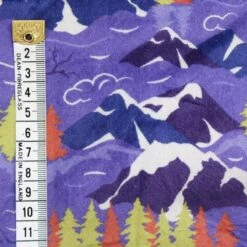 Bubs Digital Printed Sherpa Fleece Fabric Mountains Snow Clouds Trees 143cm Wide 11 Bubs Digital Printed Sherpa Fleece Fabric Mountains Snow Clouds Trees 143cm Wide -OHSEWCRAFTY bubs digital printed sherpa fleece fabric mountains snow clouds trees 143cm wide 4