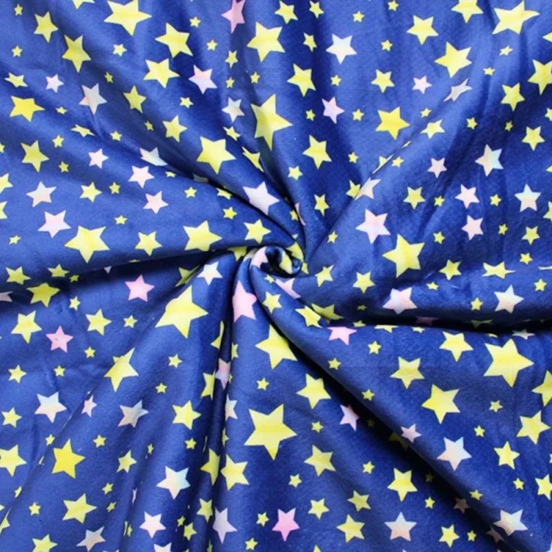 Bubs Digital Printed Sherpa Fleece Fabric Stars Astronomy Space Night 143cm Wide 7 Bubs Digital Printed Sherpa Fleece Fabric Stars Astronomy Space Night 143cm Wide - Image 5