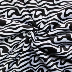 Bubs Digital Printed Sherpa Fleece Fabric Swirls Abstract Waves 143cm Wide -OHSEWCRAFTY bubs digital printed sherpa fleece fabric swirls abstract waves 143cm wide 4