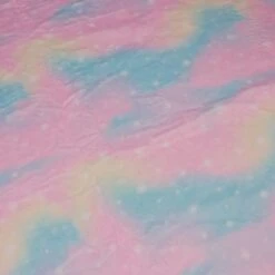 Bubs Digitally Printed Fleece Fabric Pastel Fantasy Sky Vibrant Skies 150cm Wide