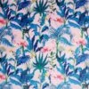 Bubs Digitally Printed Fleece Fabric Tropical Flamingo Rainforest 150cm Wide -OHSEWCRAFTY bubs digitally printed fleece fabric tropical flamingo rainforest 150cm wide
