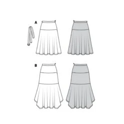Burda Sewing Pattern 6142 Women's Swing Skirts With Length Variations Yoke Waist 7 Burda Sewing Pattern 6142 Women's Swing Skirts With Length Variations Yoke Waist -OHSEWCRAFTY burda sewing pattern 6142 women s swing skirts with length variations yoke waist 2
