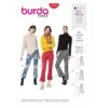 Burda Sewing Pattern 6152 Women's Slim Flared Trousers With Length Variations 2 Burda Sewing Pattern 6152 Women's Slim Flared Trousers With Length Variations -OHSEWCRAFTY burda sewing pattern 6152 women s slim flared trousers with length variations