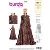 Burda Sewing Pattern 6398 Woman's Renaissance Fancy Dress Costumes 1 Burda Sewing Pattern 6398 Woman's Renaissance Fancy Dress Costumes -OHSEWCRAFTY burda sewing pattern 6398 woman s renaissance fancy dress costumes