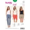 Burda Sewing Pattern 6938 Style Misses' Summer Trousers And Shorts