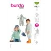 Burda Sewing Pattern 9279 Babies Children Overall One Piece Snow Rain Suit -OHSEWCRAFTY burda sewing pattern 9279 babies children overall one piece snow rain suit
