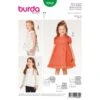Burda Sewing Pattern 9362 Style Child's Girls Summer Dress Skirt And Shirt 1 Burda Sewing Pattern 9362 Style Child's Girls Summer Dress Skirt And Shirt -OHSEWCRAFTY burda sewing pattern 9362 style child s girls summer dress skirt and shirt