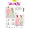 Burda Sewing Pattern 9460 Kids Girls Dresses & Jumpsuit -OHSEWCRAFTY burda sewing pattern 9460 kids girls dresses jumpsuit
