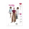 Burda Style Pattern 5809 Misses’ Easy To Sew Pull-On Semi-Fitted Tee-Shirt -OHSEWCRAFTY burda style pattern 5809 misses easy to sew pull on semi fitted tee shirt