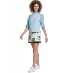 Burda Style Pattern 5809 Misses’ Easy To Sew Pull-On Semi-Fitted Tee-Shirt -OHSEWCRAFTY burda style pattern 5809 misses easy to sew pull on semi fitted tee shirt 6