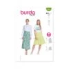 Burda Style Pattern 5837 Misses’ Easy-To-Sew Skirts With Zip Fastening To Side -OHSEWCRAFTY burda style pattern 5837 misses easy to sew skirts with zip fastening to side