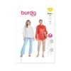Burda Style Pattern 5839 Misses’ Pull-On Blouse With Front Slit Opening -OHSEWCRAFTY burda style pattern 5839 misses pull on blouse with front slit opening