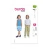 Burda Style Pattern 9224 Children’s Cargo Trousers And Shorts With Tie Waist -OHSEWCRAFTY burda style pattern 9224 childrens cargo trousers and shorts with tie waist