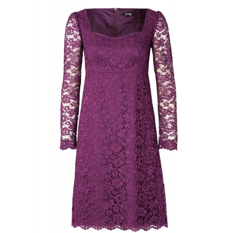 Burda Style Sewing Pattern 5835 Misses’ Cocktail Dress With Flattering Neckline 8 Burda Style Sewing Pattern 5835 Misses’ Cocktail Dress With Flattering Neckline - Image 6