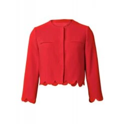 Burda Style Sewing Pattern 5870 Misses’ Collarless Jacket With Length Variations -OHSEWCRAFTY burda style sewing pattern 5870 misses collarless jacket with length variations 5