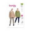 Burda Style Sewing Pattern 5881 Misses’ Casual Slip On Jacket Tops Optional Hood -OHSEWCRAFTY burda style sewing pattern 5881 misses casual slip on jacket tops optional hood