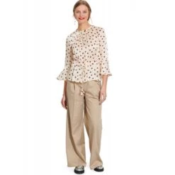 Burda Style Sewing Pattern 5884 Misses’ Blouse & Dress With Flounced Sleeves -OHSEWCRAFTY burda style sewing pattern 5884 misses blouse dress with flounced sleeves 4