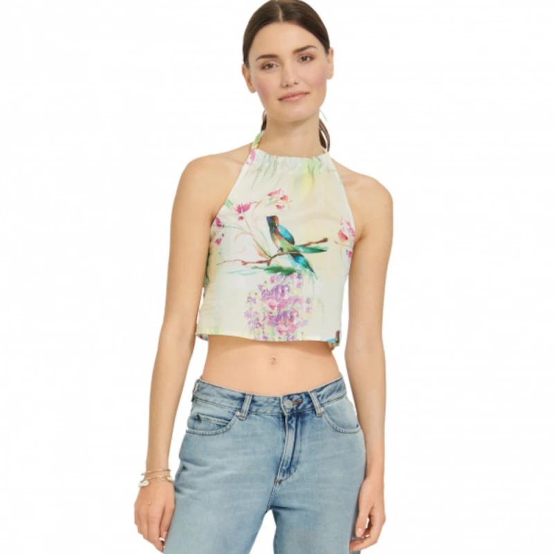 Burda Style Sewing Pattern 5891 Misses' Halter Neck Top In Three Lengths 4 Burda Style Sewing Pattern 5891 Misses' Halter Neck Top In Three Lengths - Image 2