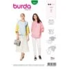 Burda Style Sewing Pattern 6203 Misses’ Loose-Fitting Sweatshirts Easy To Sew -OHSEWCRAFTY burda style sewing pattern 6203 misses loose fitting sweatshirts easy to sew