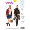 Burda Style Sewing Pattern 6249 Women's Casual Winter Jackets Coats -OHSEWCRAFTY burda style sewing pattern 6249 women s casual winter jackets coats