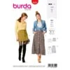 Burda Style Sewing Pattern 6252 Women's Button Detail Skirts Length Options -OHSEWCRAFTY burda style sewing pattern 6252 women s button detail skirts length options