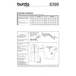 Burda Style Sewing Pattern 6399 Men’s Renaissance Shirt & Vest/Waistcoat Costume -OHSEWCRAFTY burda style sewing pattern 6399 mens renaissance shirt vestwaistcoat costume 1