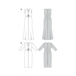 Burda Style Sewing Pattern 6442 Women’s Extravagant V Neckline Evening Dresses 13 Burda Style Sewing Pattern 6442 Women’s Extravagant V Neckline Evening Dresses -OHSEWCRAFTY burda style sewing pattern 6442 womens extravagant v neckline evening dresses 5