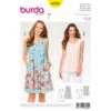 Burda Style Sewing Pattern 6532 Women’s’ Airy Loose-Fitting Dresses And Tops -OHSEWCRAFTY burda style sewing pattern 6532 womens airy loose fitting dresses and tops