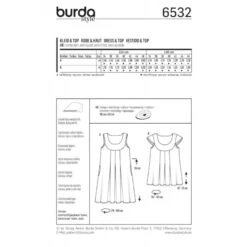 Burda Style Sewing Pattern 6532 Women’s’ Airy Loose-Fitting Dresses And Tops 7 Burda Style Sewing Pattern 6532 Women’s’ Airy Loose-Fitting Dresses And Tops -OHSEWCRAFTY burda style sewing pattern 6532 womens airy loose fitting dresses and tops 2