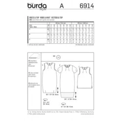 Burda Style Sewing Pattern 6914 Womens' Light Summer Outfits Dresses And Tops 5 Burda Style Sewing Pattern 6914 Womens' Light Summer Outfits Dresses And Tops -OHSEWCRAFTY burda style sewing pattern 6914 womens light summer outfits dresses and tops 1